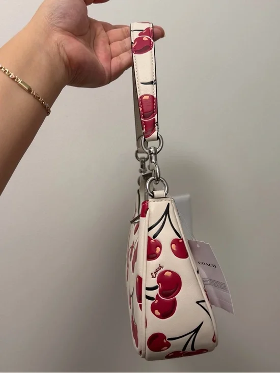 Coach Cherry Print Teri Shoulder Bag - Picture 2 of 8